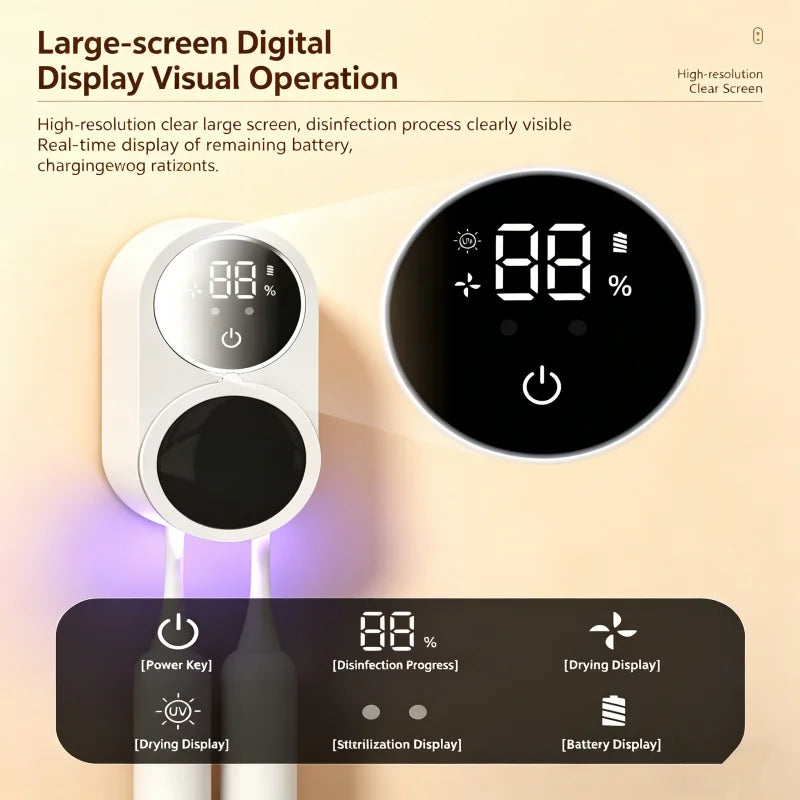 Travel-Friendly Toothbrush Sterilizer
