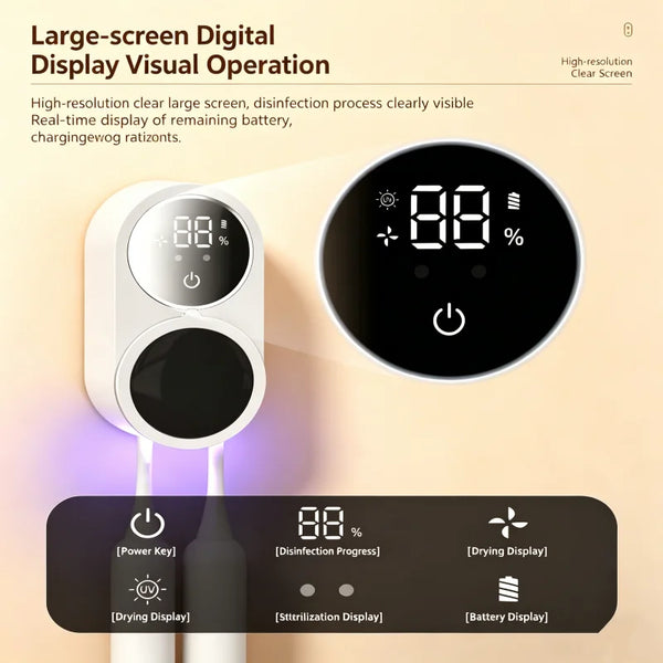 Travel-Friendly Toothbrush Sterilizer